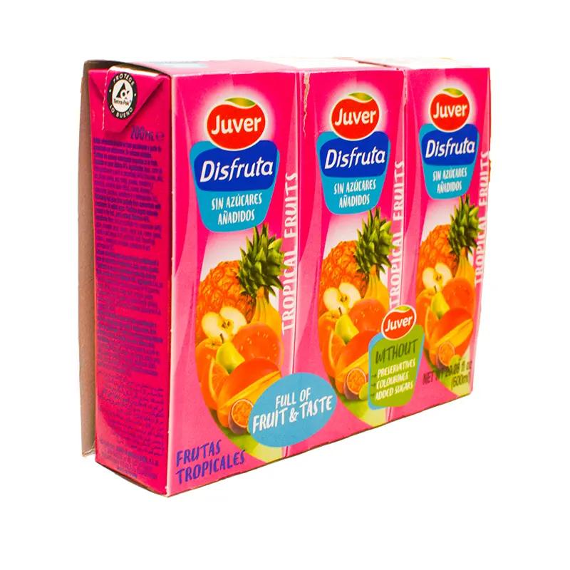 Jugo de cóctel de frutas "Juver" (30 unidades)