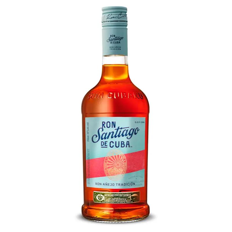 Ron Santiago de Cuba Añejo Tradición, 700 ml (caja de 12 unidades)