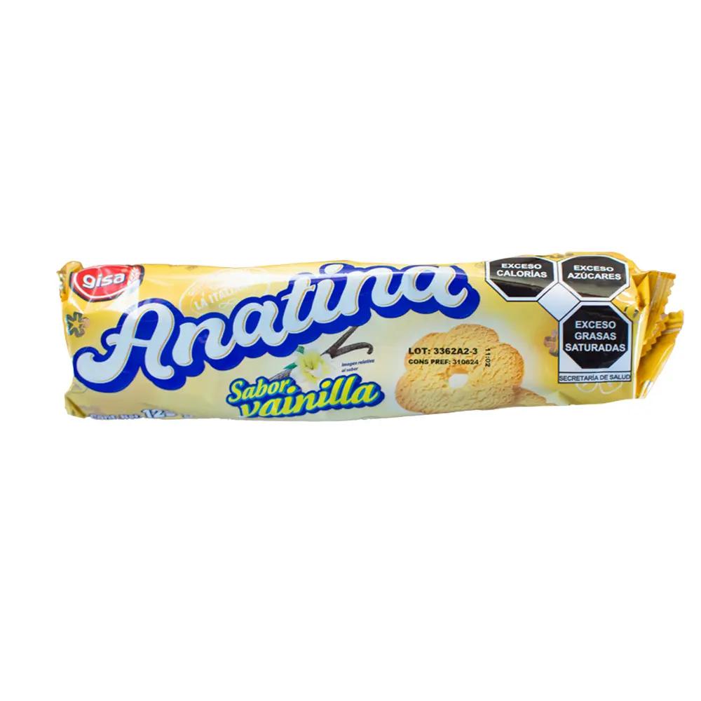 Galletas de vainilla "Anatinas" 125 g (caja de 20 unidades)