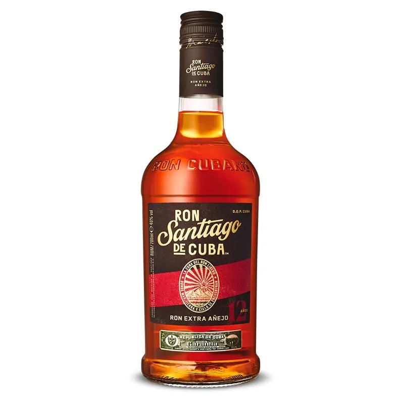 Ron Santiago de Cuba Extra Añejo 12 años, 700 ml (caja de 6 unidades)