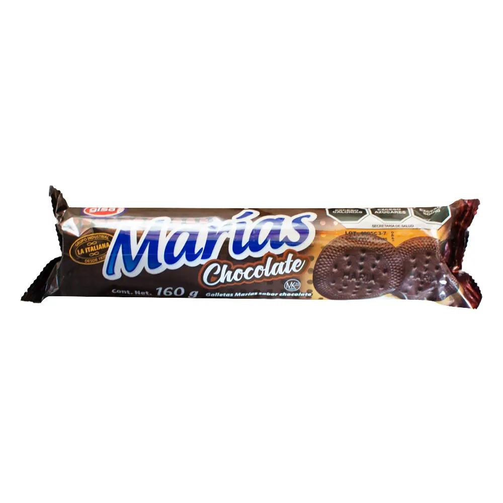 Caja de 20 unidades de deliciosas galletas sin crema, sabor a coco, paquetes de 125 g